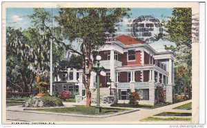 DAYTONA, Florida, PU-1920; Elks Home