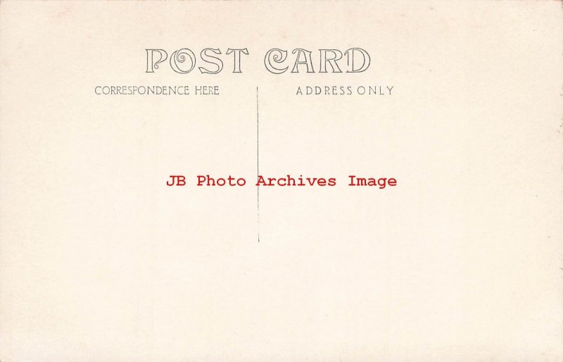 MI, Tekonsha, Michigan, RPPC, Multi-View Scenes, Depot, Homes, School