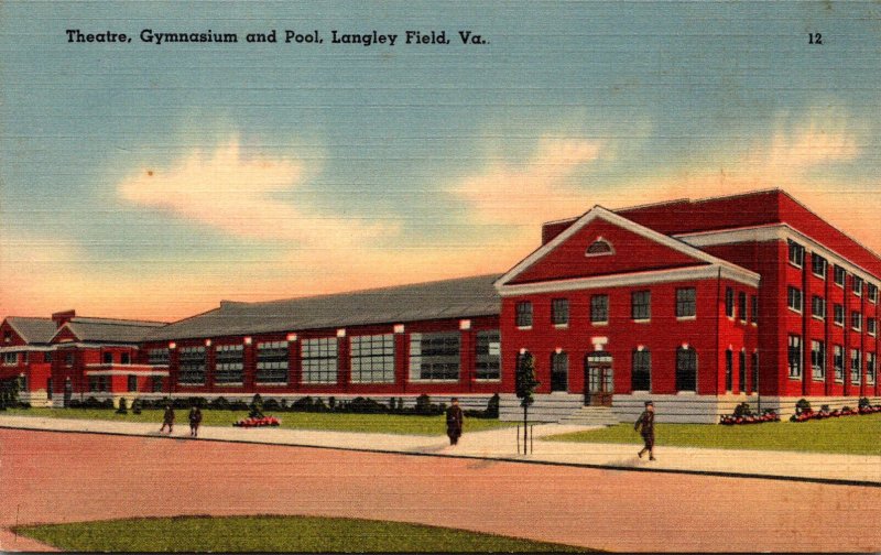 Virginia Langley Field Theatre Gymnasium and Pool