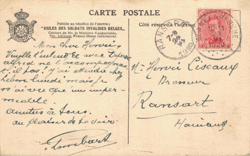 Military Belgium Congo Documentation WW1 Postcard 07.67 