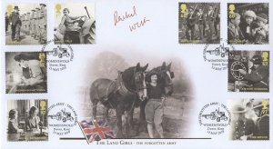 Rachel Wiesz The Land Girls Official Hand Signed FDC Autograph