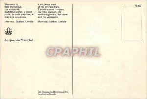 Model Modern Postcard the Olympic Stadium is a multifunctional stadium all th...