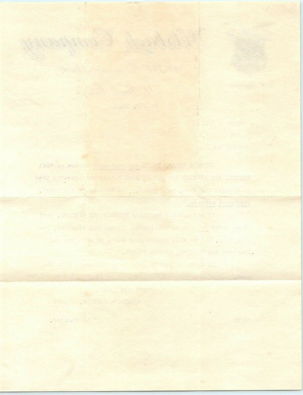 1916 St Paul, MN Welsbach Company Letterhead Advertising Letter Mantle Bee MN R1