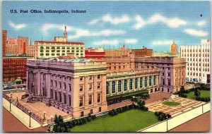 United States Post Office Indianapolis Indiana IN US Postal Service Postcard