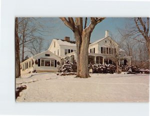 Postcard Winter at The Inn on Lake Waramaug New Preston Connecticut USA