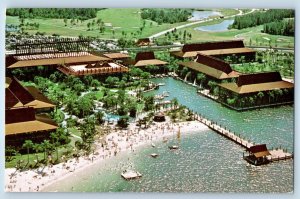 1978 Orlando Florida FL Postcard Aloha From South Seas Polynesian Village Disney