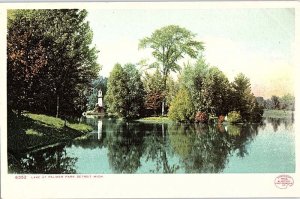 Postcard NATURE SCENE Detroit Michigan MI AJ1852