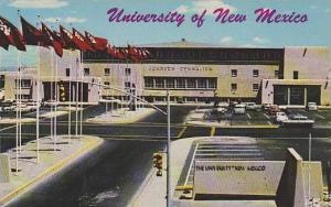 New Mexico Albuqerque Johnson Gymnasium And Entrance To University Of New Mexico