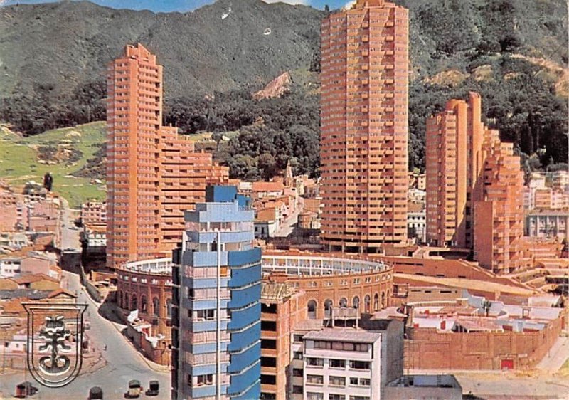 Plaza de Toros Bogota Columbia 1977 Ink Stamp 