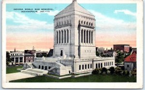 Postcard - Indiana World War Memorial, Indianapolis, Indiana, USA