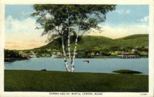 Harbor & Mt. Battie in Camden, Maine