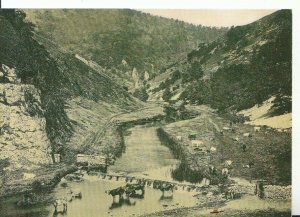 Derbyshire Postcard - Entrance to Dovedale - From A 1906 Photograph - Ref 18767A