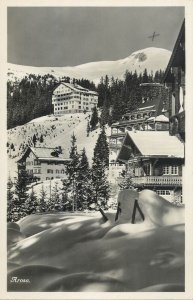 Switzerland Arosa ski resort 1931