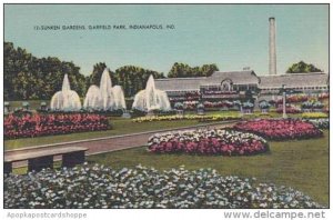 Indiana Indianapolis Sunken Garden Garfield Park