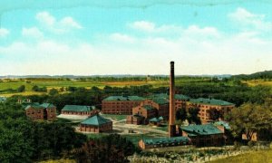 Vintage Iowa State School for the Deaf, Council Bluffs, Iowa Postcards P166