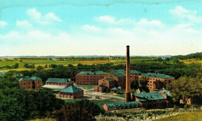 Vintage Iowa State School for the Deaf, Council Bluffs, Iowa Postcards P166 