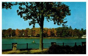 Postcard BOAT SCENE Birmingham Alabama AL AQ3963