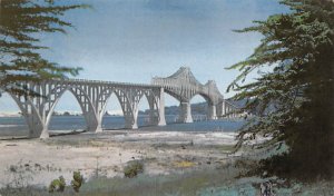 Coos Bay Bridge north of Marshfield - Marshfield, Oregon OR