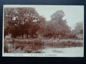 Hampshire SOUTHAMPTON On The Itchen c1904 RP Postcard by Cosser