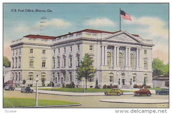 U.S. Post Office, MACON, Georgia, 30-40's