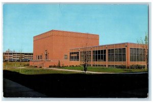 c1950's New Center Building Belknap Campus Restaurant Louisville KY Postcard