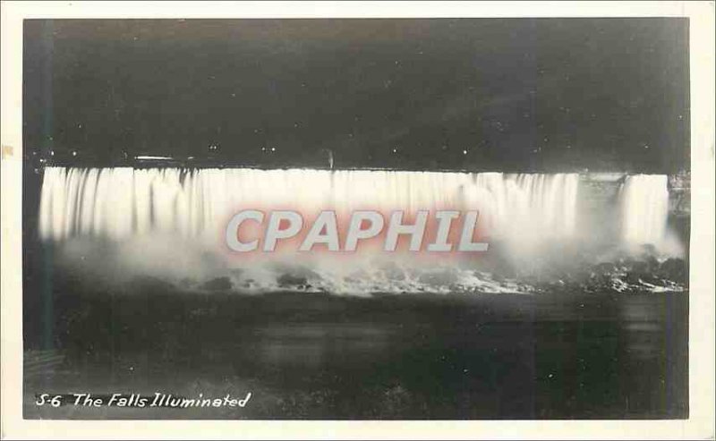 Modern Postcard The Falls Illuminated