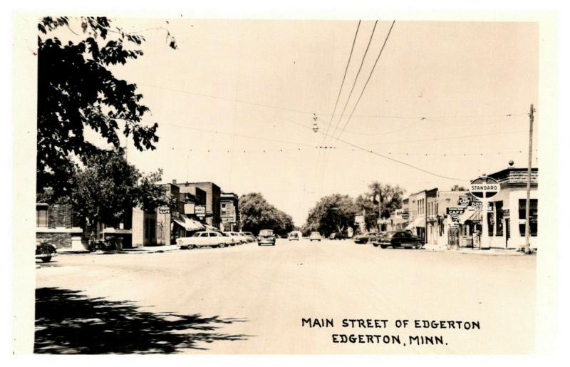 Minnesota  Edgerton , Main street  RPC