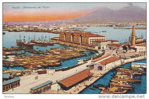 Panorama Del Porto, Napoli (Campania), Italy, 1900-1910s