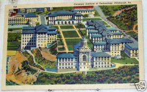 N1950    PITTSBURGH,  PA.  POSTCARD, CARNEGIE INSTITUTE