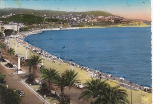 France Nice La Promenade des Anglais et le Mont Boron