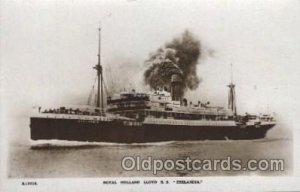 Roayl Holland Lloyd, S.S. Zeelandia Ocean Liner, Oceanliner Ship Unused 