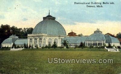 Horticultural Bldg, Belle Isle - Detroit, Michigan MI  