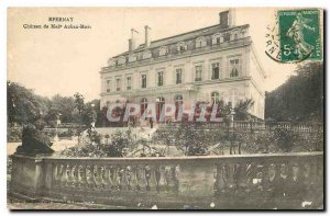 Old Postcard Epernay castle of Mad Auban Moet