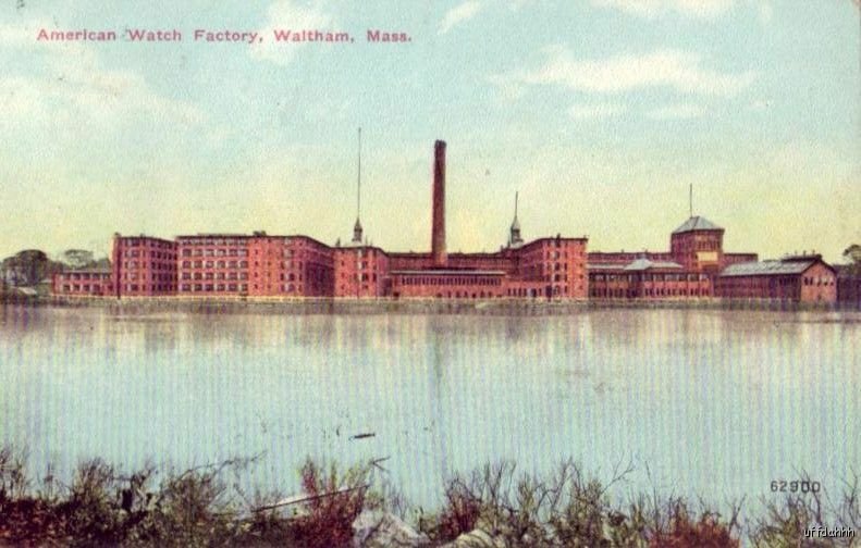 WALTHAM, MA AMERICAN WATCH FACTORY 1911