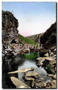 Old Postcard Environs de Mazamet Gorge Banquet