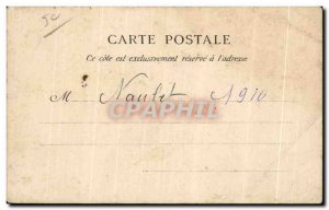 Old Postcard Mont Saint Michel