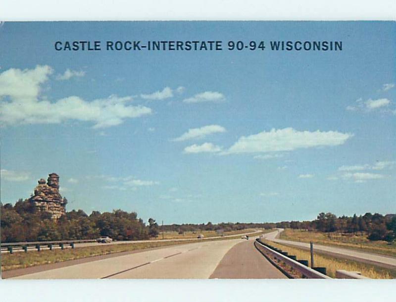 Pre-1980 INTERSTATE 90 & 94 JUNCTION Mauston And Tomah Wisconsin WI hJ6517@