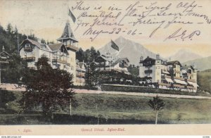 Jgls. Grand Hotel. Jgler-Hof, Austria , 1906