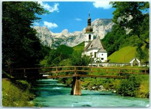 M-12734 Parish Church of St Sebastian Ramsau with Reiteralm Germany