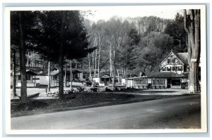 c1930's Quabbin Dining Room Car Scene Massachusetts MA RPPC Photo Postcard