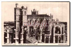 Old Postcard Narbonne Details of Cathedrale St just
