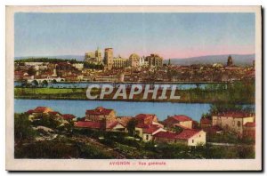 Old Postcard Avignon Vue Generale