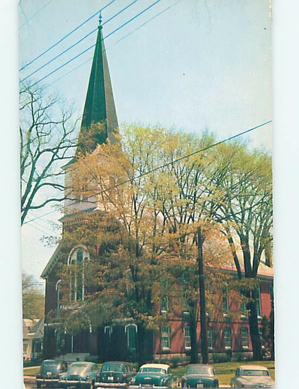 Unused Pre-1980 CHURCH SCENE Montpelier Vermont VT A7563