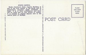 State Capitol Raleigh North Carolina