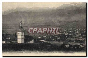 Old Postcard Albertville to the Plame Conflant Savoy Picturesque