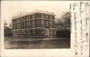 Norton MA Wheaton College Bldg Used to Indley Fowles in East Orange NJ RPPC