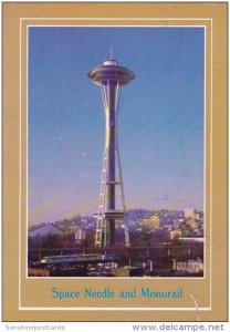 Space Needle And Monorail Seattle Washington 1937