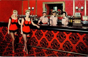 Red Slipper Cocktail Lounge, Holiday Inn Springfield MO Vintage Postcard H60