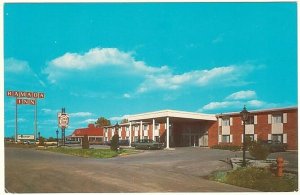 Ramada Inn, Bloomington, Illinois, Vintage Chrome Postcard