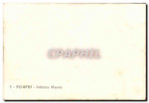 Postcard Modern Pompei Interno Museo